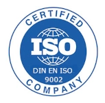 DIN EN ISO 9002 TUV Logo