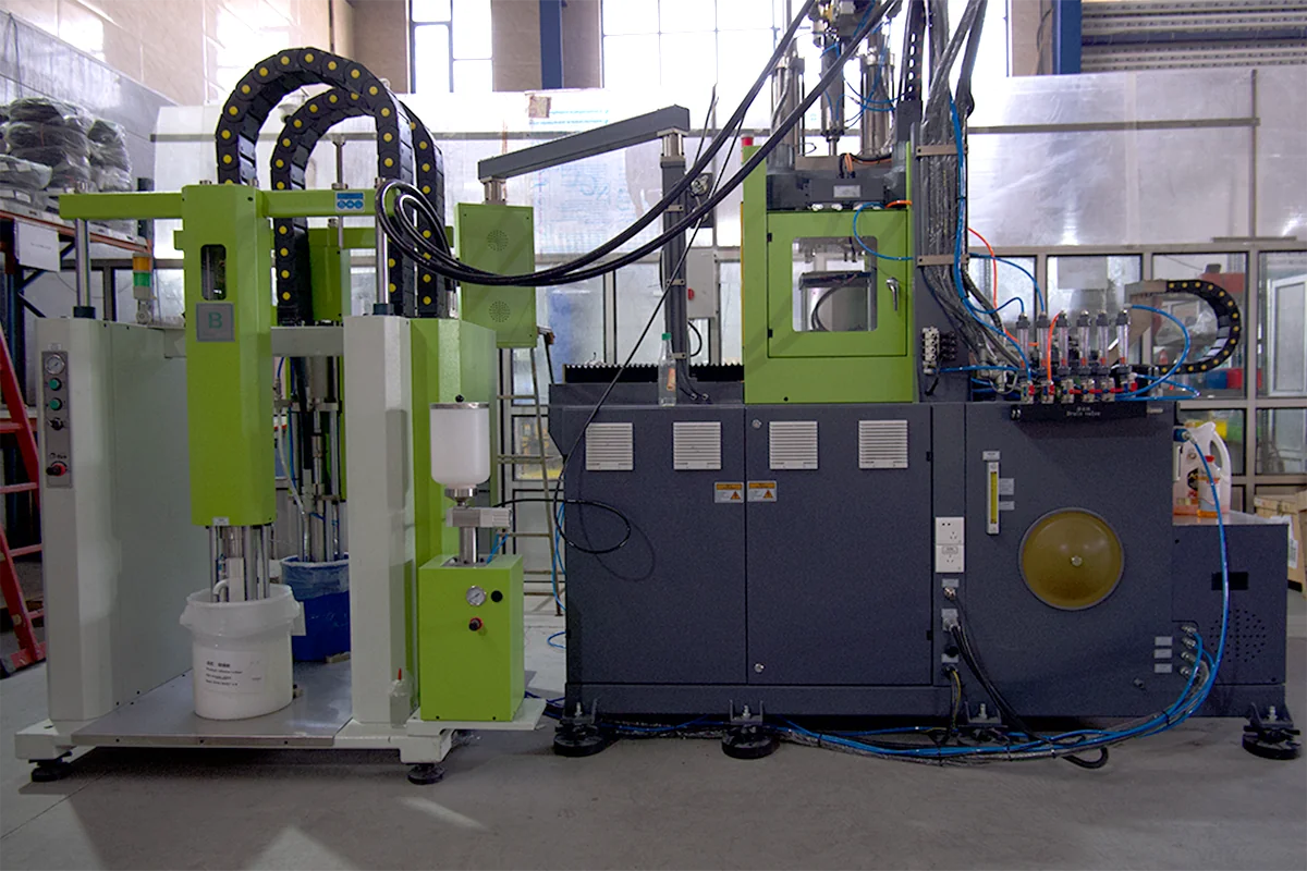 Liquid silicone rubber injection molding equipment